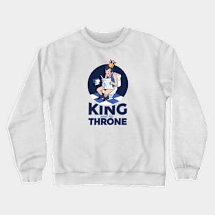 King Throne Design Crewneck Sweatshirt